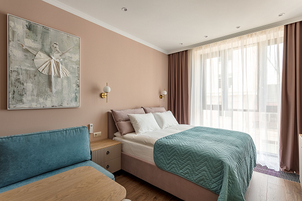 Отель Чехов. Апартаменты ArtHome #1 Павелецкая (Стремянный пер.2). Москва.