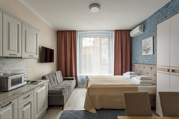 Отель Чехов. Апартаменты #6 Тверская (ул.Тверская-Ямская д.25 стр.2). Москва.